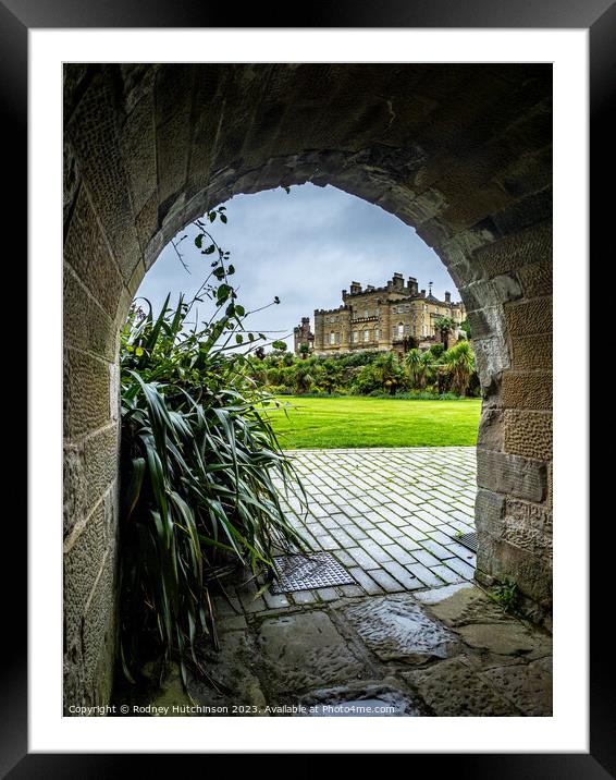 Culzean Castle view Framed Mounted Print by Rodney Hutchinson