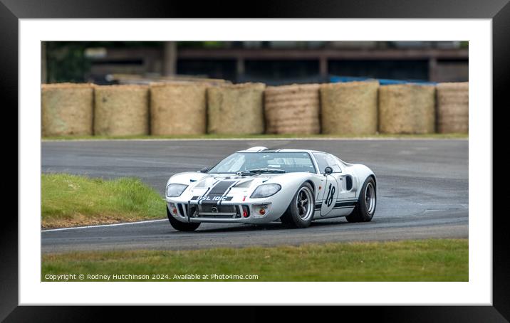 Ford GT40  Framed Mounted Print by Rodney Hutchinson