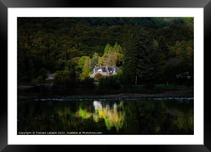 Lone house  Framed Mounted Print by Tomasz Latalski
