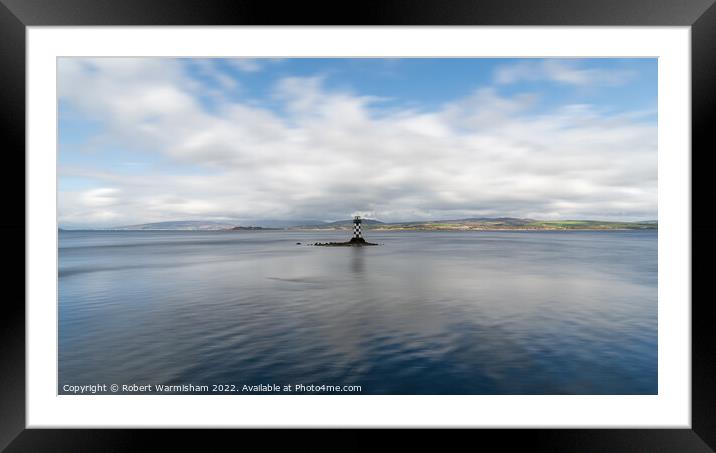 Illuminating the River Clyde Framed Mounted Print by RJW Images