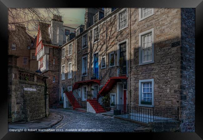 Majestic views of Edinburgh Framed Print by RJW Images