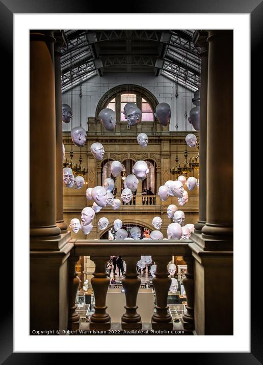 Kelvingrove Floating Heads Framed Mounted Print by RJW Images