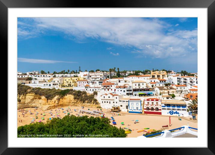 Carvoeiro. A Tranquil Oasis Framed Mounted Print by RJW Images