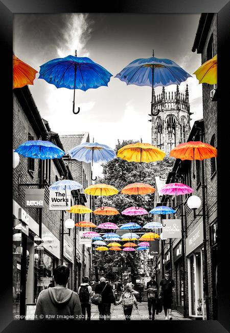 Coppergate York Framed Print by RJW Images
