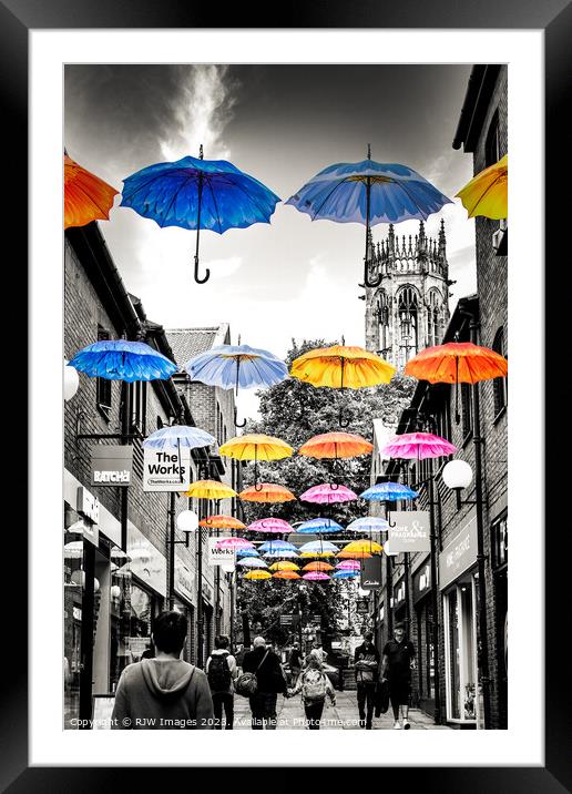 Coppergate York Framed Mounted Print by RJW Images