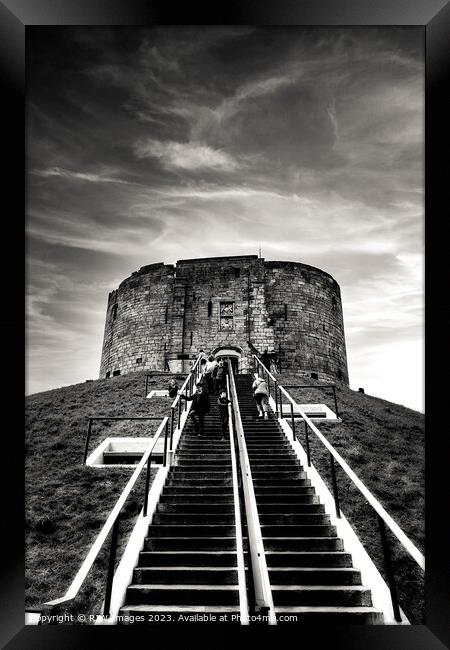 Clifford's Tower Framed Print by RJW Images