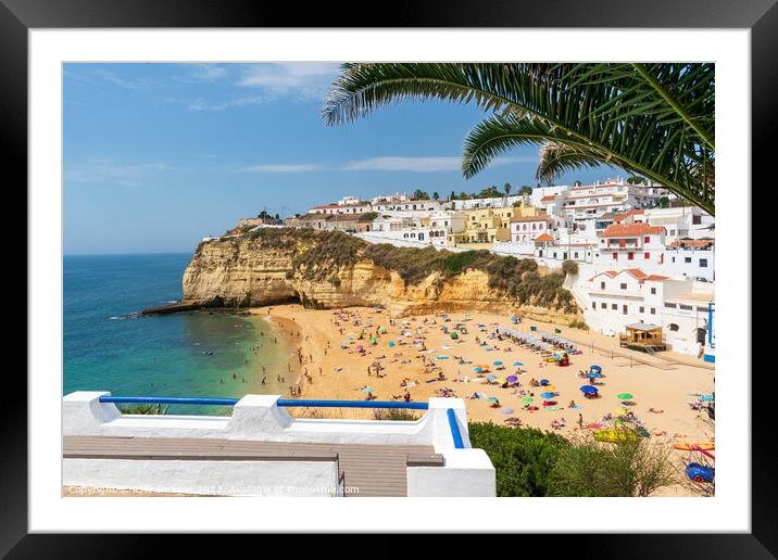 Carvoeiro Beach Framed Mounted Print by RJW Images