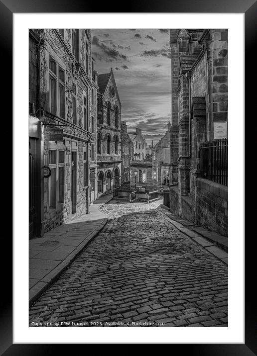 Edinburgh Framed Mounted Print by RJW Images