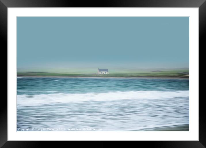 Outdoor oceanbeach Framed Mounted Print by Tracy McMenemy