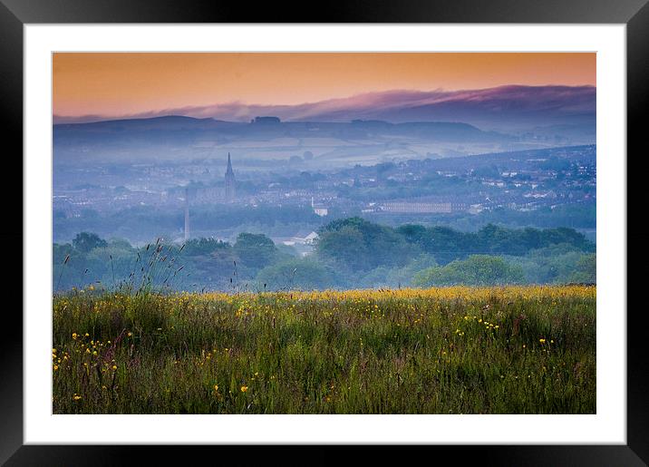  Nelson at dawn  Framed Mounted Print by Chris Walker