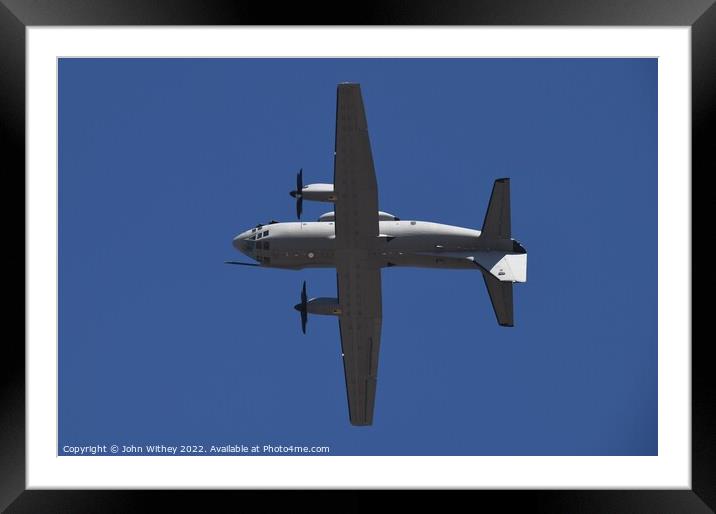C27 Spartan Framed Mounted Print by John Withey