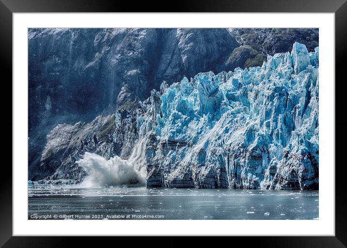 Glacier Bay Alaska Framed Mounted Print by Gilbert Hurree