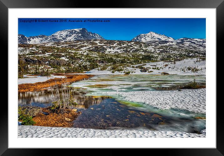 White Pass Journey Framed Mounted Print by Gilbert Hurree