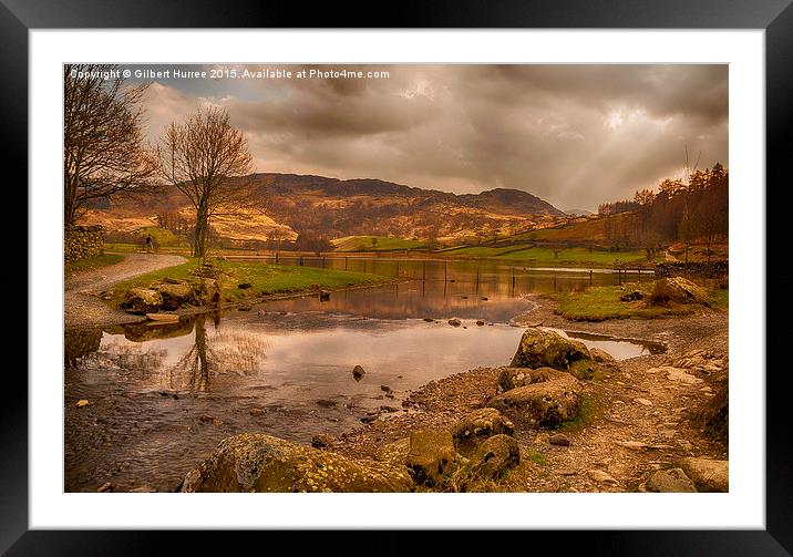 The Lake District  Framed Mounted Print by Gilbert Hurree