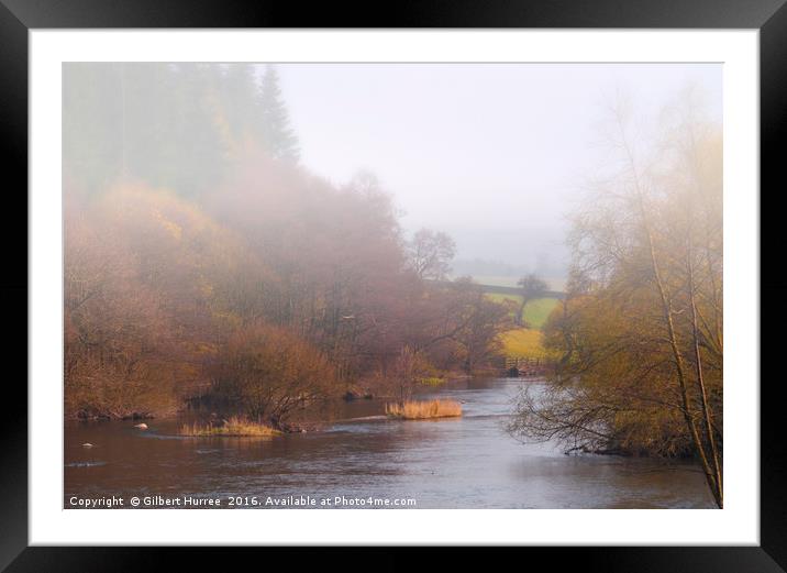 Enchanting Lake District Waterscape Framed Mounted Print by Gilbert Hurree