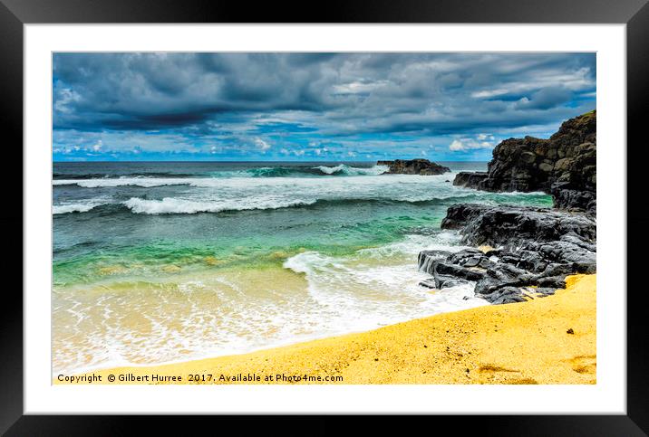 Ethereal Mauritius: Island Nation's Allure Framed Mounted Print by Gilbert Hurree