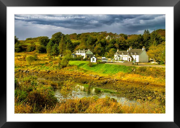 The Isle of Seil Framed Mounted Print by Gilbert Hurree