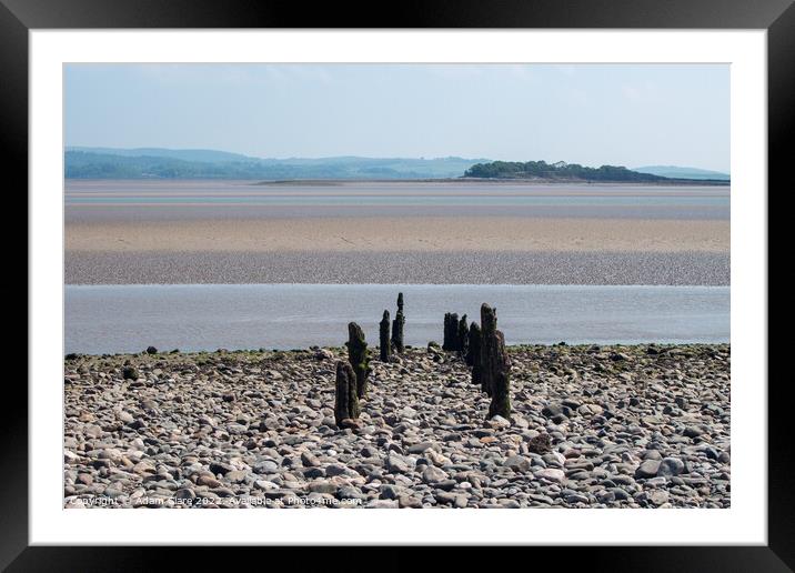 Majestic Estuary View Framed Mounted Print by Adam Clare