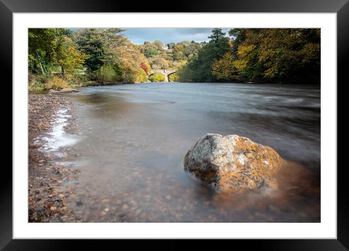 Mercury Bridge Richmond Framed Mounted Print by Apollo Aerial Photography