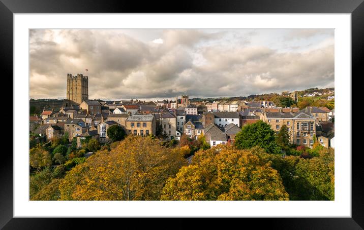 Richmond Views Framed Mounted Print by Apollo Aerial Photography