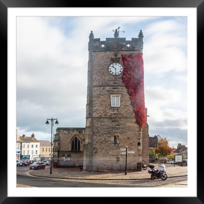 Green Howards Museum Richmond North Yorkshire Framed Mounted Print by Apollo Aerial Photography