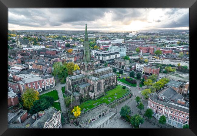 Rotherham View Framed Print by Apollo Aerial Photography