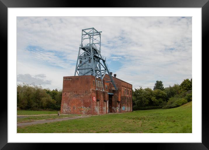 Barnsley Main Colliery Framed Mounted Print by Apollo Aerial Photography