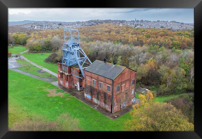 Barnsley Main Colliery Framed Print by Apollo Aerial Photography