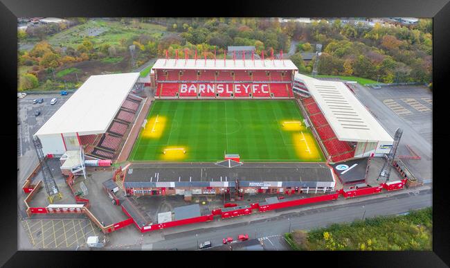 Oakwell From The Air Framed Print by Apollo Aerial Photography