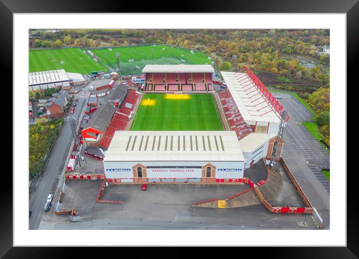 Oakwell From The Air Framed Mounted Print by Apollo Aerial Photography