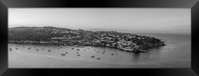 Polruan Cornwall From The Air Framed Print by Apollo Aerial Photography