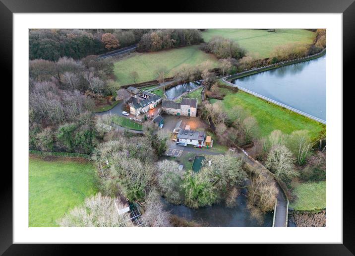 Worsbrough Mill Framed Mounted Print by Apollo Aerial Photography