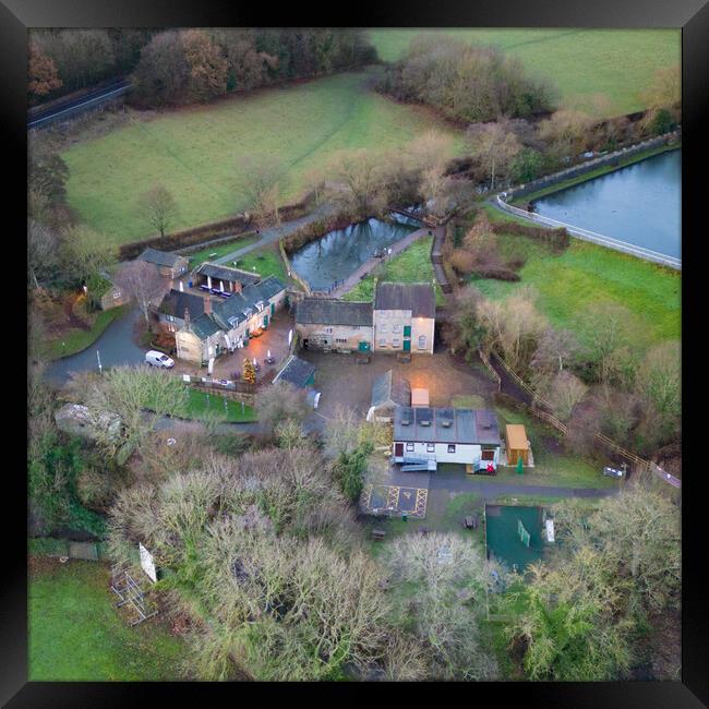 Worsbrough Mill Framed Print by Apollo Aerial Photography