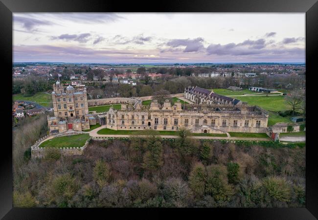 Bolsover Castle Framed Print by Apollo Aerial Photography