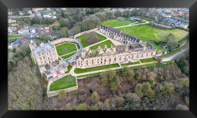 Bolsover Castle Framed Print by Apollo Aerial Photography