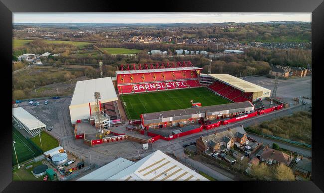 Oakwell From The Air Framed Print by Apollo Aerial Photography