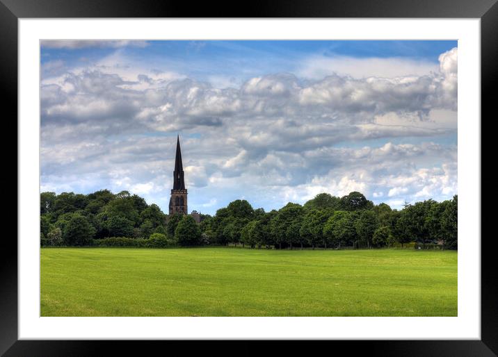 Wentworth Springtime Framed Mounted Print by Apollo Aerial Photography