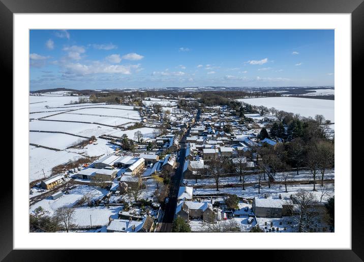Wentworth Rotherham Framed Mounted Print by Apollo Aerial Photography