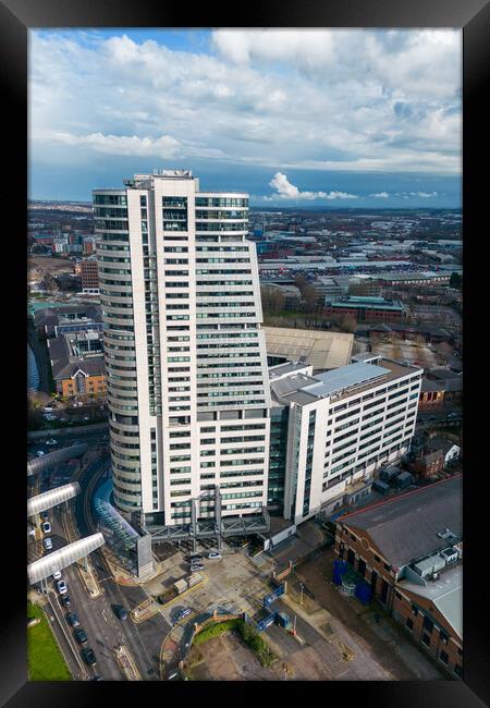 Bridgewater Place Leeds Framed Print by Apollo Aerial Photography