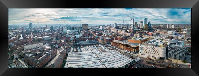 The City of Leeds Framed Print by Apollo Aerial Photography