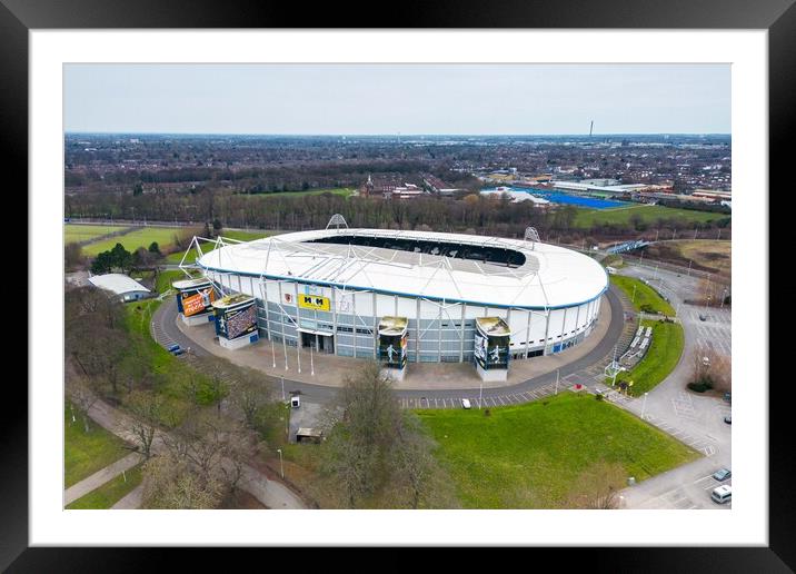 The MKM Stadium  Framed Mounted Print by Apollo Aerial Photography