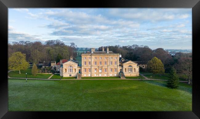 Cusworth Hall Framed Print by Apollo Aerial Photography