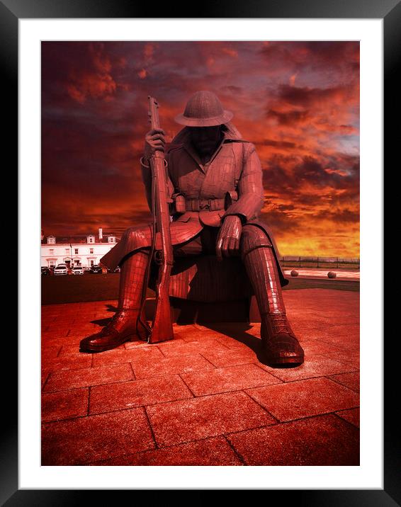 Tommy 1101 Seaham Sunrise Framed Mounted Print by Apollo Aerial Photography