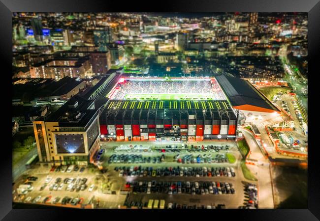 Sheffield United FC Framed Print by Apollo Aerial Photography