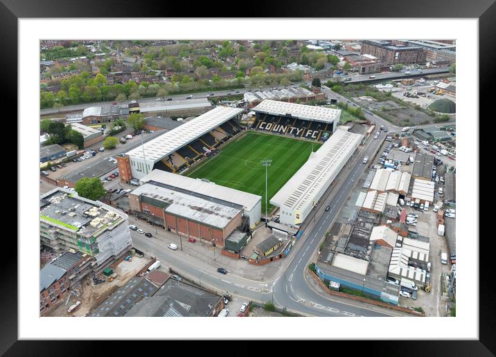 Meadow Lane Notts County Framed Mounted Print by Apollo Aerial Photography