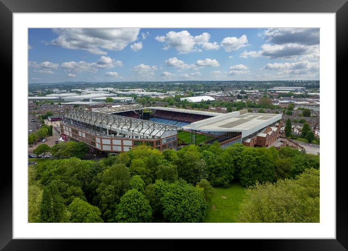 Villa Park Aston Villa FC Framed Mounted Print by Apollo Aerial Photography