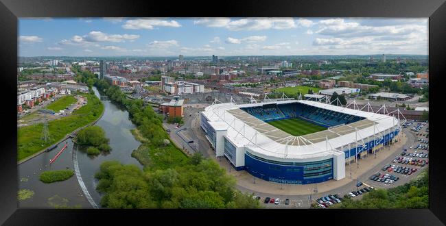 Leicester City Football Club Framed Print by Apollo Aerial Photography