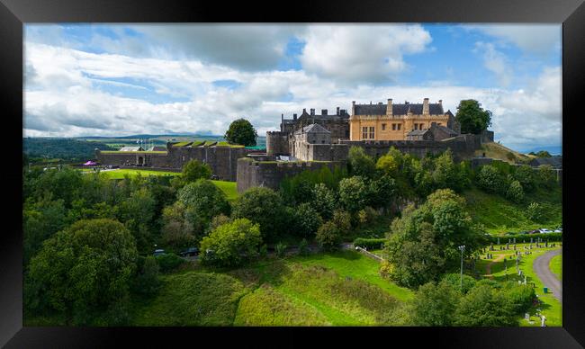 Stirling Castle Framed Print by Apollo Aerial Photography