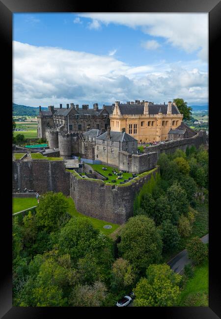 Stirling Castle Framed Print by Apollo Aerial Photography
