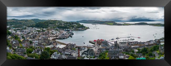 Oban Views Framed Print by Apollo Aerial Photography